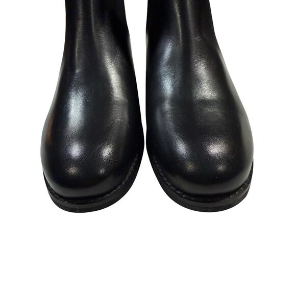 Cole Hann Jolie Buckle Leather Bootie in Black Size 8 - Picture 7 of 8